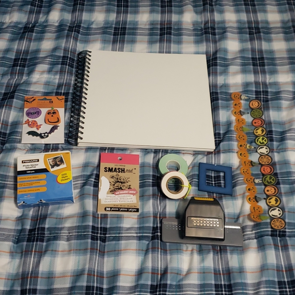 11 pc Arts & Crafts scrapbook NEW lot border punch